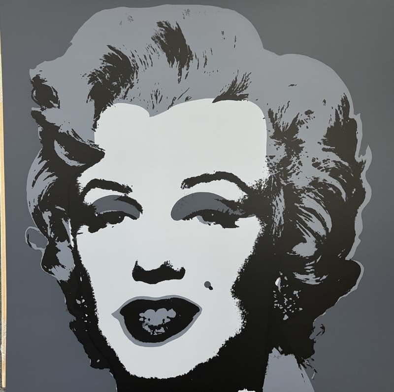Andy Warhol (American, 1928-1987) Marilyn Monroe Serigraph Limited Edition Sunday B. Morning: Andy Warhol (American, 1928-1987) Marilyn Monroe Serigraph Limited Edition Sunday B. Morning Andy Warhol Serigraph Marilyn Monroe Limited Edition Sunday B. Morning Edition Approx 36x36 inches. Include