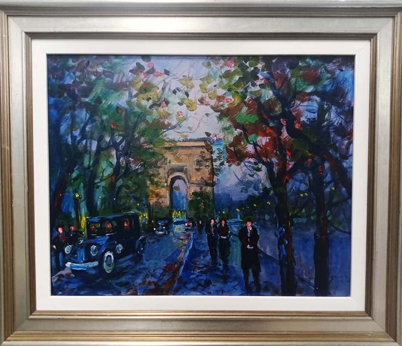 Michael Schofield (American 1947) Original Painting on canvas (1 of 1)