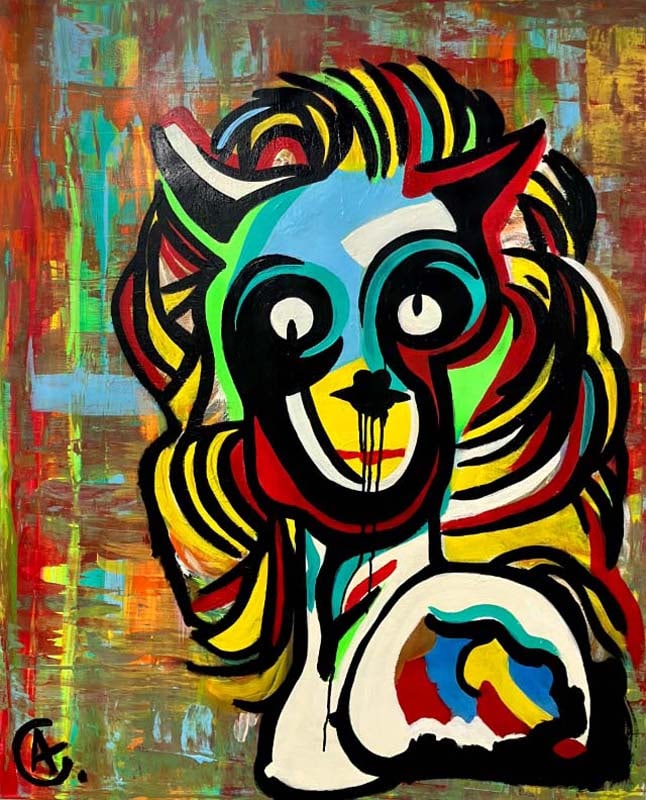 Original Painting on canvas by Art Chorny: Original Painting on canvas by Art Chorny. Approx 26x20 inches image size One of a kind original Hand signed by the artist and includes certificate of authenticity. This comes framed. Art Artwork Arti