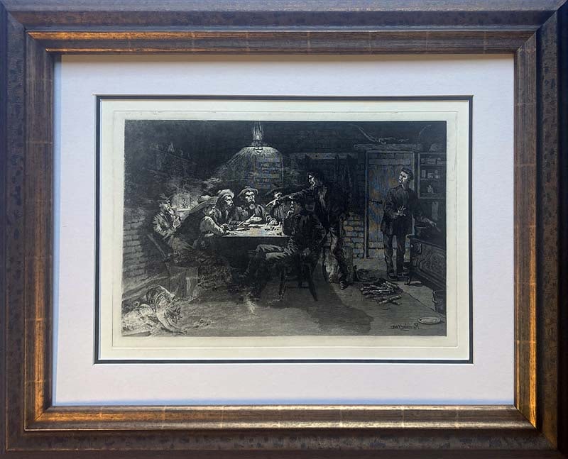 Frederic Remington Etching (1 of 1)
