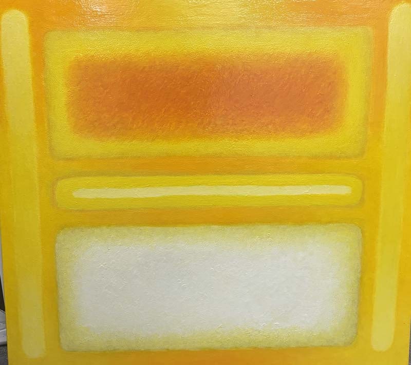 Katherine Arion (American 1957) Original Mixed Media Painting on canvas: Original Painting Mixed Media on canvas Katherine Arion (American 1957) One of a kind. Hand signed by the artist. On canvas Approx 30x24 image size inches Custom framed and includes certificate This w