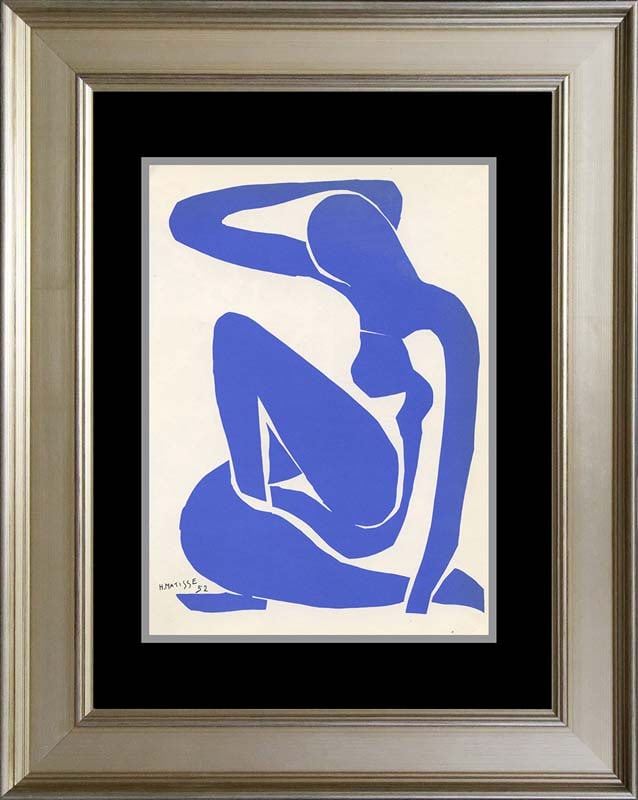 Henri Matisse (French 1869-1954) Lithograph from 1956: Henri Matisse (French 1869-1954) Lithograph from 1956Henri Matisse Color Plate Lithograph. from 1956 Approx 24 x 20 inches. Custom framed. Includes Certificate of Authenticity. Art Artwork Artist.