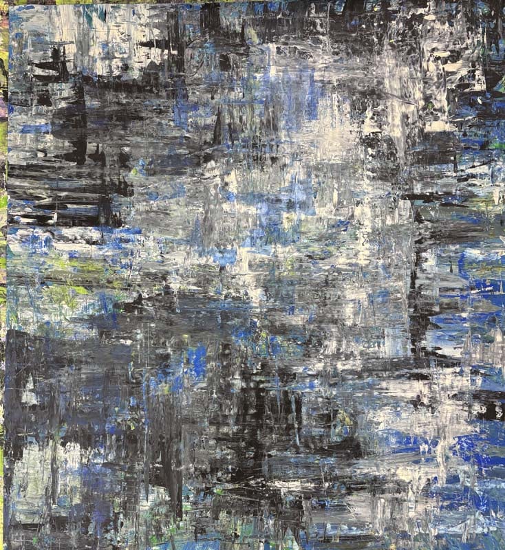 Original Painting on canvas by Art Chorny (American - Ukranian 1965) Abstract: Original Painting on canvas by Art Chorny (American - Ukranian 1965) AbstractOriginal Painting on canvas by Art Chorny Approx 30x40 inches One of a kind original Hand signed by the Artist and includes