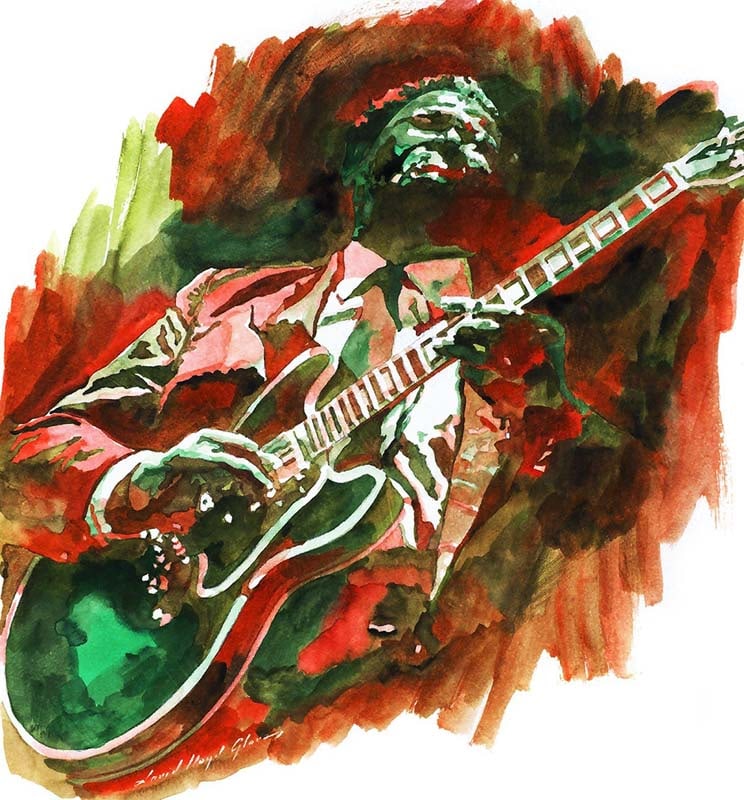 David Lloyd Glover (Canadian 1949) King Colors Original Mixed Media Painting on canvas David Lloyd: Mixed media on canvas by David Lloyd Glover Hand signed by the artist. On canvas image size Approx image size 18x24 inches Custom framed and includes certificate This work was purchased directly from