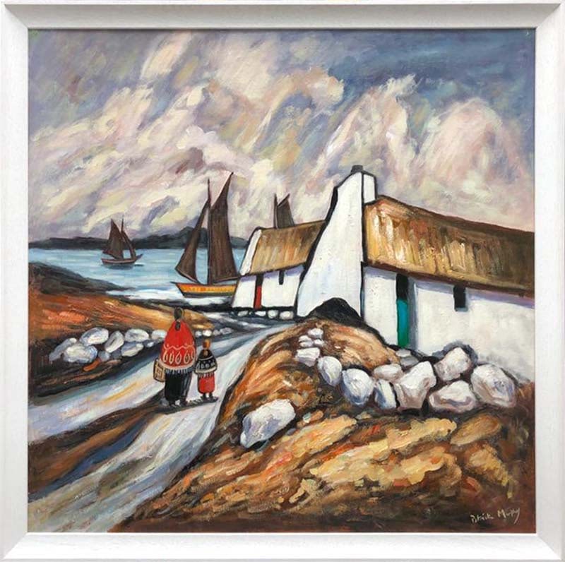 Original Painting on canvas by Patrick Murphy: Original oil painting on canvas by Patrick Murphy. Hand signed by the artist. One of a kind original Approx 30x24 inches. Includes certificate. This work was purchased directly from the artist. Art Ar