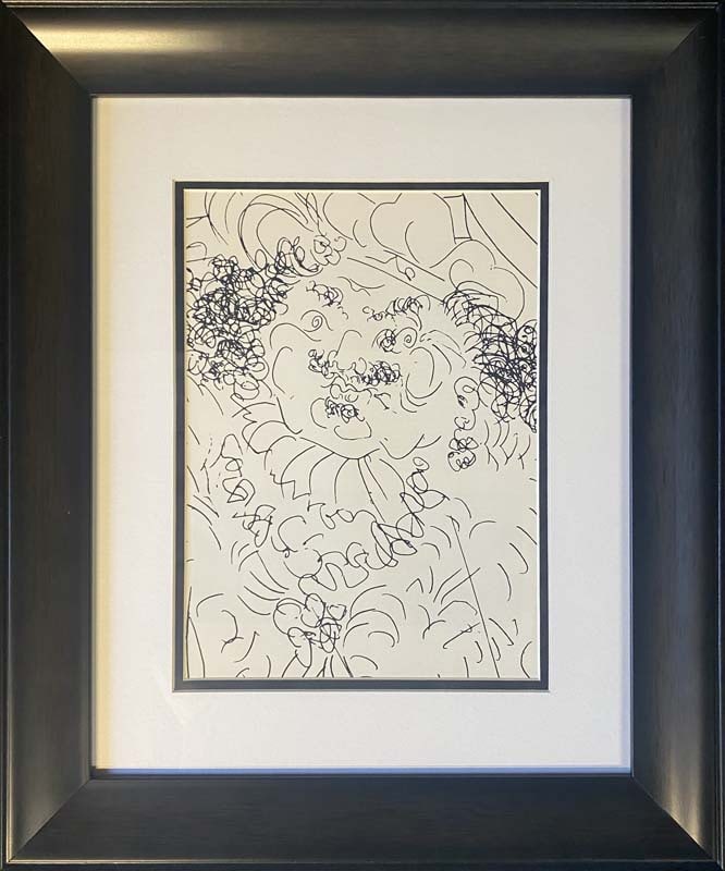 Pablo Picasso (Spanish 1881-1973) Lithograph: 1969 Pablo Picasso (Spanish 1881-1973) Approx 24x20 inches. Includes Certificate of Authenticity. Professionally framed. Art Artwork Artist.