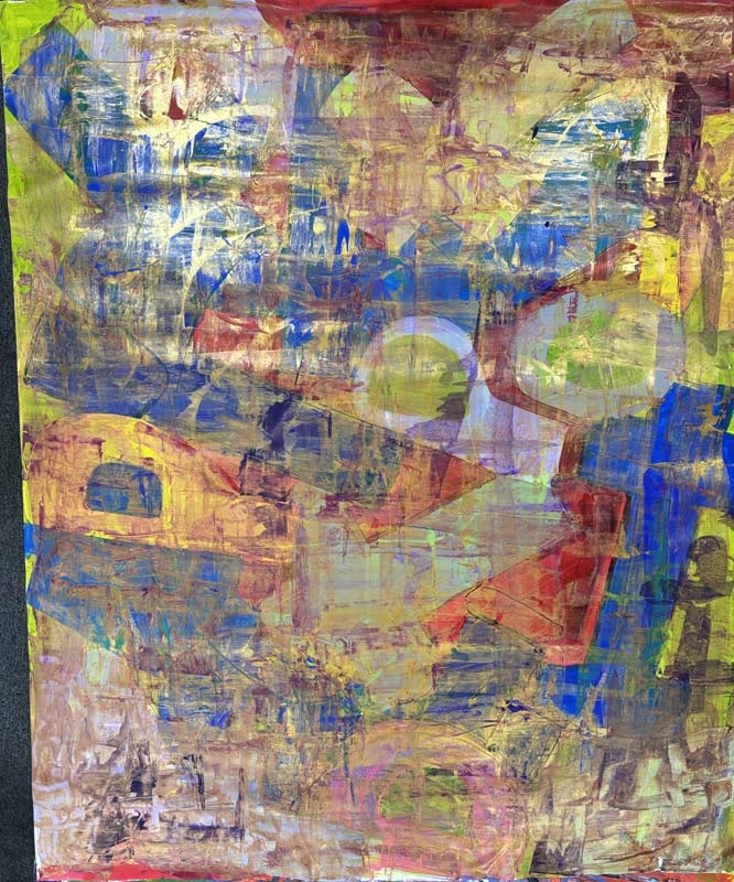 Original Painting on canvas by Art Chorny (American - Ukranian 1965) Abstract: Original Painting on canvas by Art Chorny Approx 30x40 inches One of a kind original Hand signed by the Artist and includes certificate of authenticity. Art Artwork Artist.