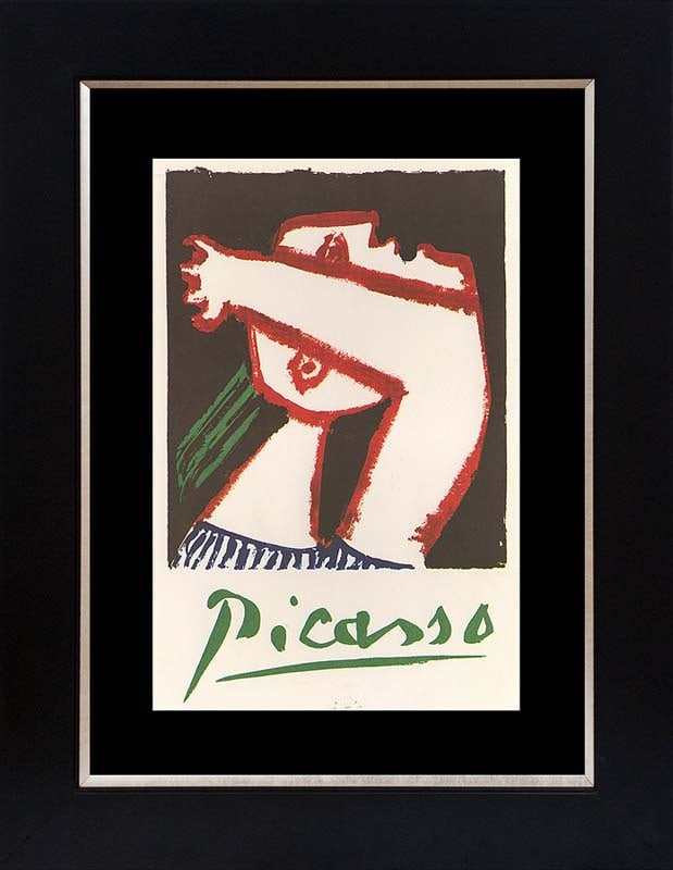 Pablo Picasso (Spanish 1881-1973) Color Plate Lithograph from 1991 (1 of 1)