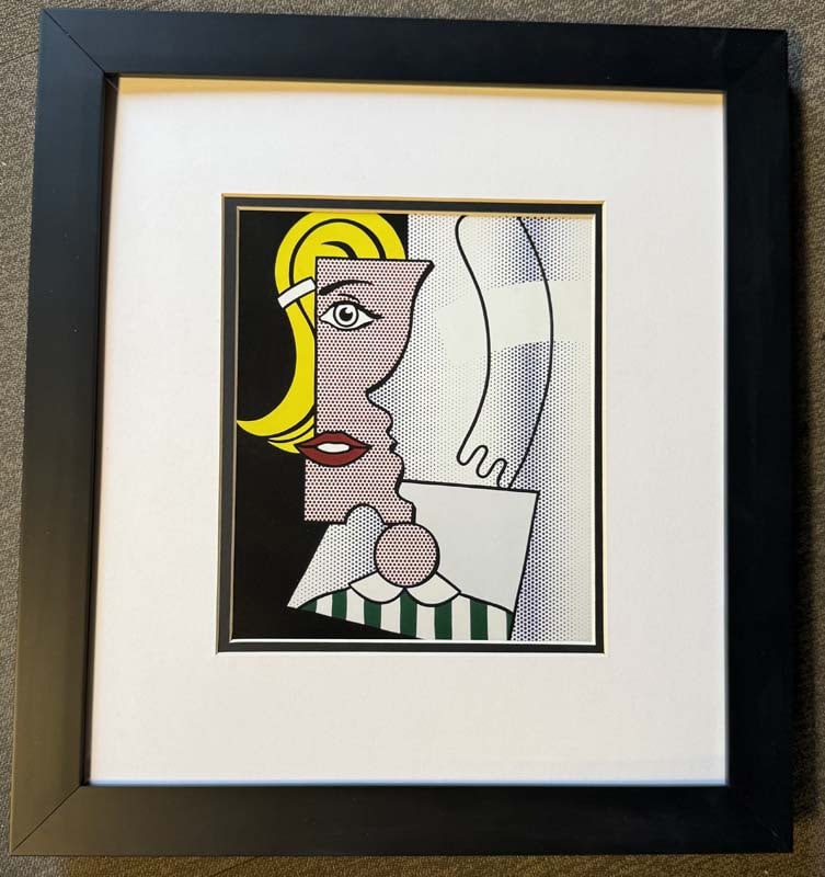 Pablo Picasso (Spanish 1881-1973) Color Plate Lithograph: Pablo Picasso (Spanish 1881-1973) lithograph from 1961 Paris. Image size 16 x 10 inches. Approx. 24 x 20 inches overall. Custom framed Includes certificate. Art Artwork Artist.