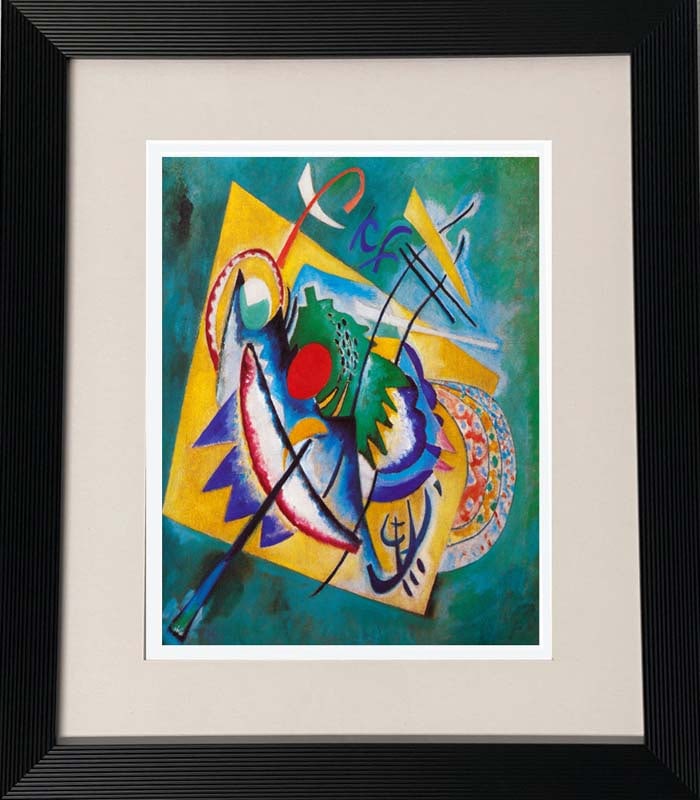 Kandinsky Collection on canvas After Wassily Kandinsky: After Kandinsky Collection on paper Limited edition. The signature is in the plate. Approx. 24 x 24 image. Includes certificate of authenticity. Art Artwork Artist.
