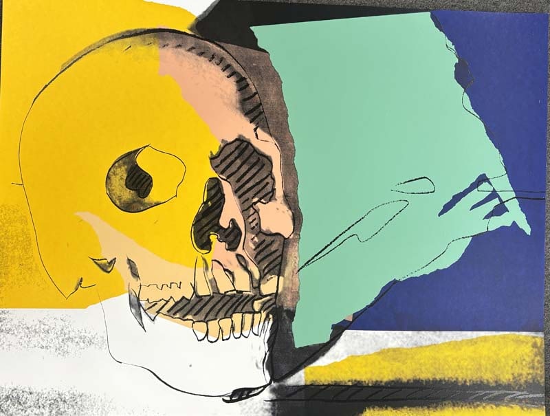 Andy Warhol (American 1928-1987) Skulls Serigraph 1976: Andy Warhol (American 1928-1987) Andy Warhol Skulls Serigraph 1976 from the Portfolio of four screenprints or serigraphs. Publisher Andy Warhol. 40x30 inches. Includes documentation Art Artwork Artist