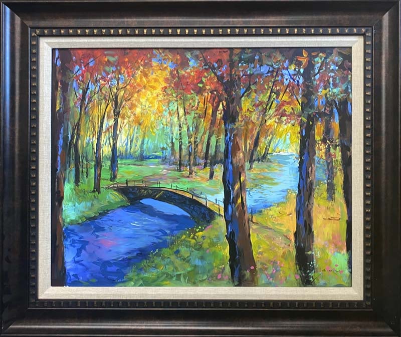 Michael Schofield (American 1947) Mixed Media Original Painting on canvas: Michael Schofield (American 1947) Original Mixed Media Painting on canvas. Approx 30x24 image size in inches. Hand signed by the artist. Custom framed. Includes certificate of authenticity. One of a k