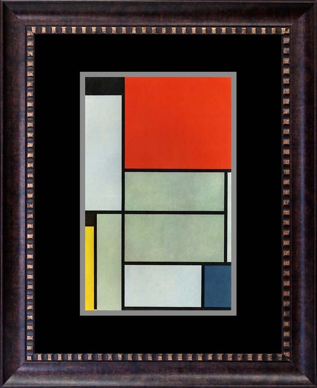 Piet Mondrian (Netherlands 1872-1944) Color Plate Lithograph from 1962 (1 of 1)