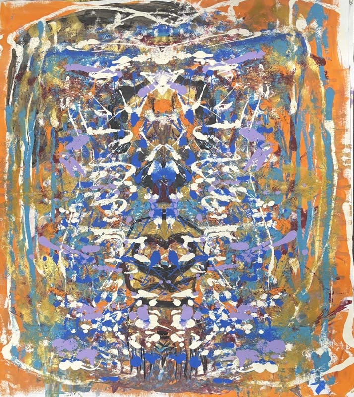 Original Painting on canvas by Art Chorny (American - Ukranian 1965) Abstract: Original Painting on canvas by Art Chorny Approx 30x40 inches One of a kind original Hand signed by the Artist and includes certificate of authenticity. Art Artwork Artist.