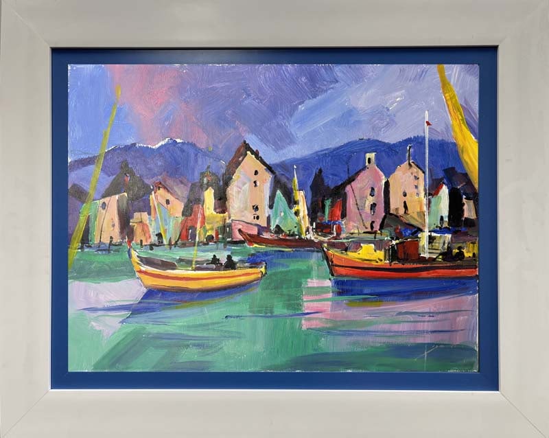 Michael Schofield (American 1947) Original Painting on canvas (1 of 1)