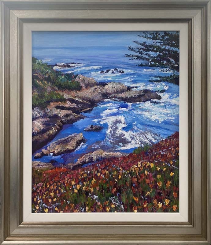 David Lloyd Glover (Canadian 1949) Original Mixed Media Painting on canvas by David Lloyd Glover: Original Mixed Media Painting on canvas by David Lloyd Glover Hand signed by the artist. On canvas image size Approx image size 16 x 20 inches Custom framed and includes certificate This work was purc