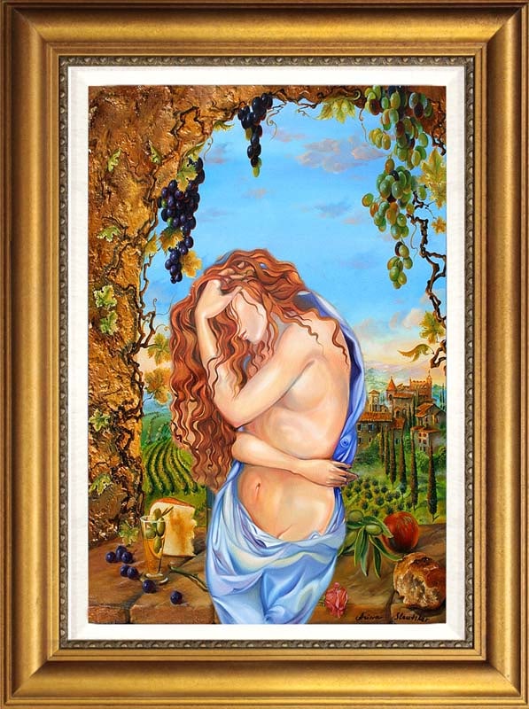 Sulahmith Mixed Media originalpainting by Arina (1 of 1)