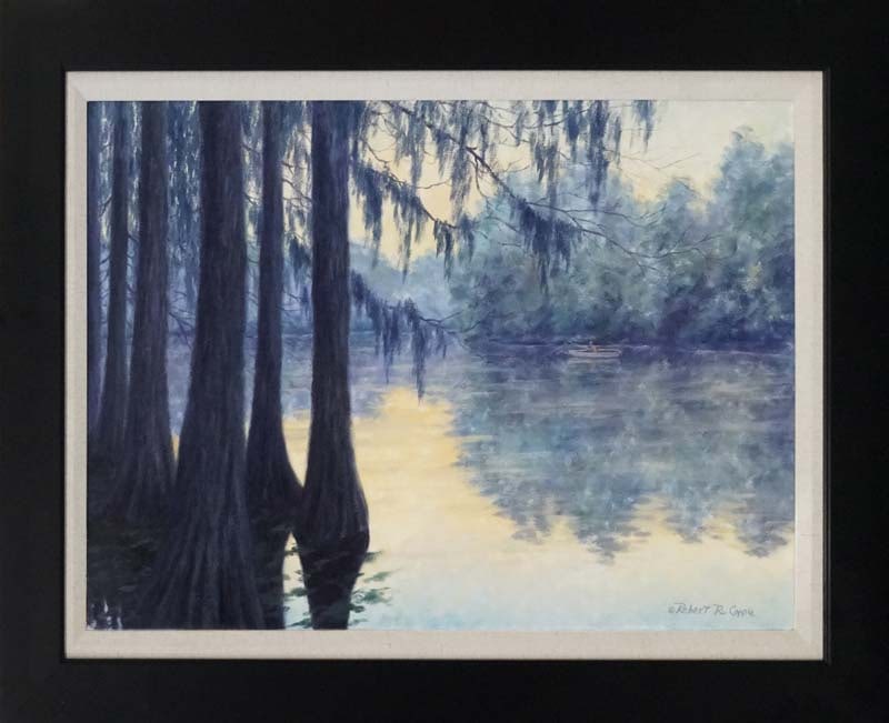 Robert Copple (American 1963) Mixed media Original Painting on canvas (1 of 1)