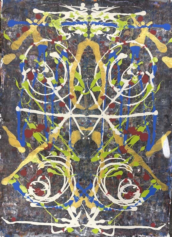 Original Painting on canvas by Art Chorny (American - Ukranian 1965) Abstract: Original Painting on canvas by Art Chorny Approx 30x40 inches One of a kind original Hand signed by the Artist and includes certificate of authenticity. Art Artwork Artist.