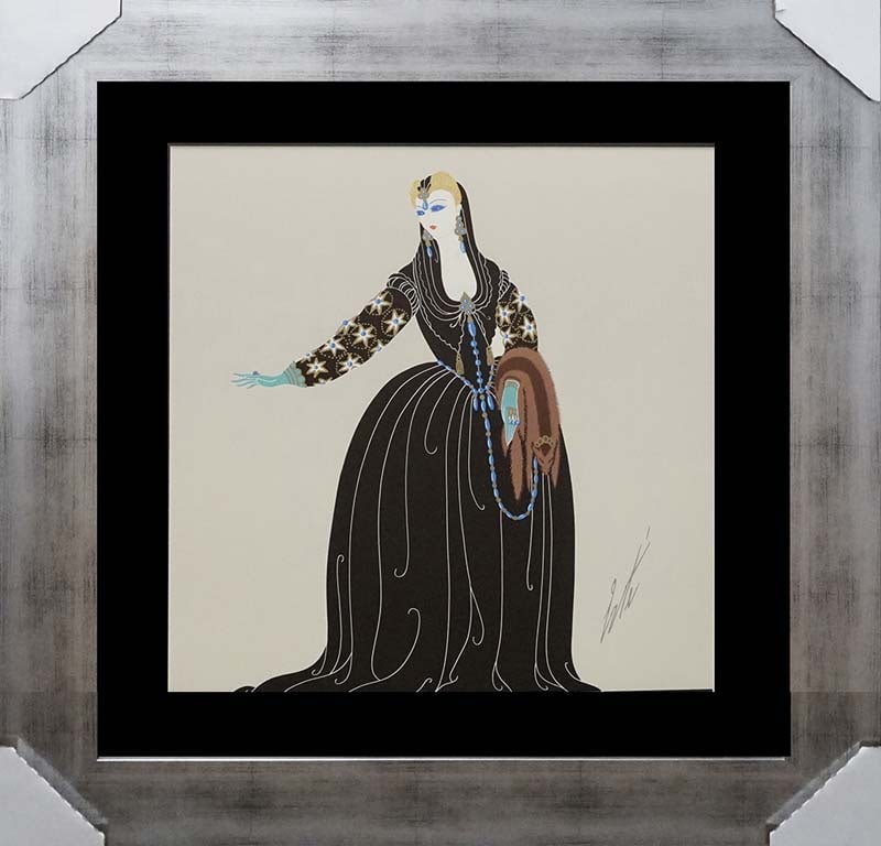Erte (Russian-French-1892-1990) Don Juan Limited Edition Serigraph (1 of 1)