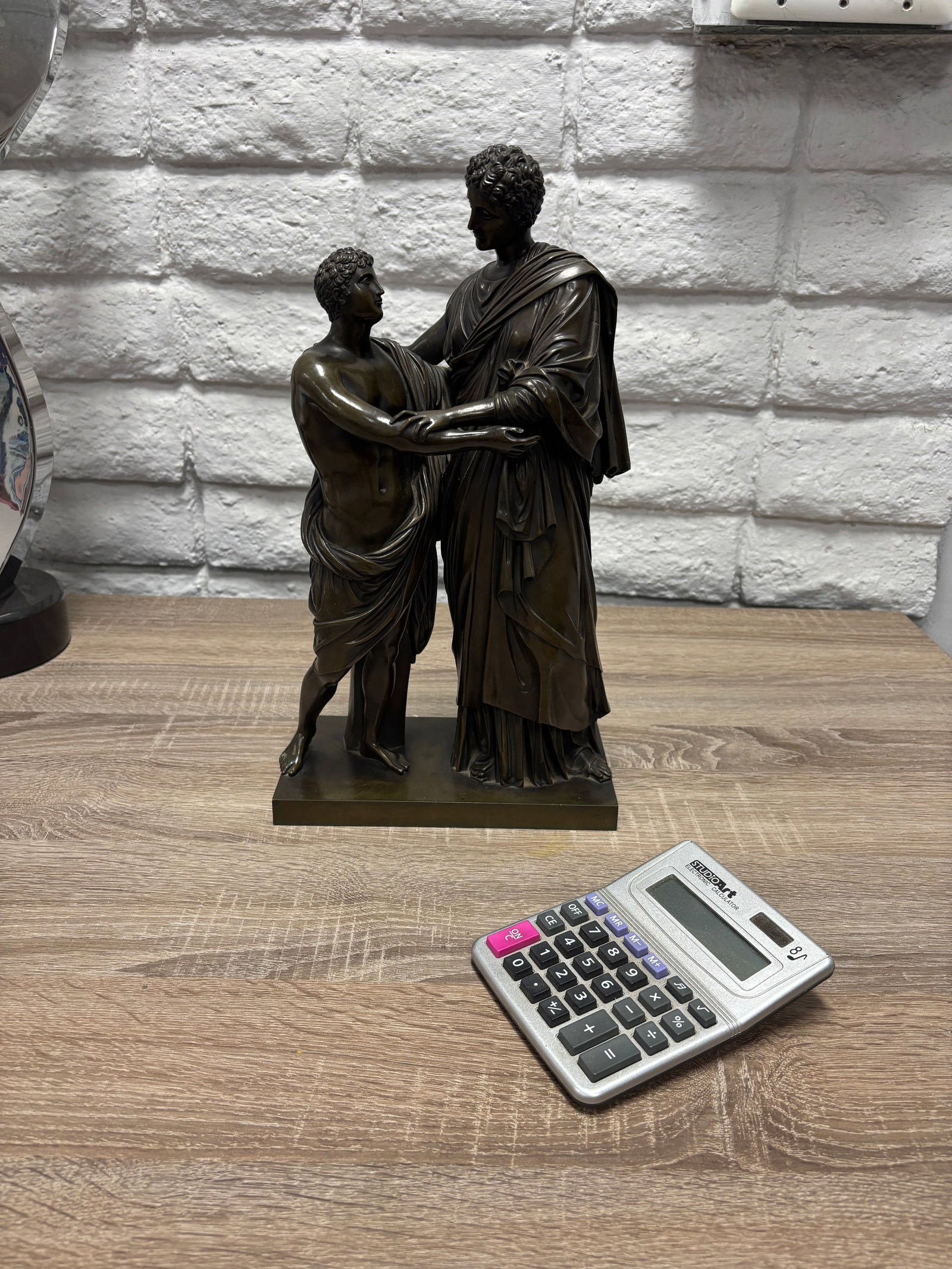 Orestes un Elektra, 1826 Bronze Statue by Wilhelm Hopfgarten (1 of 1)