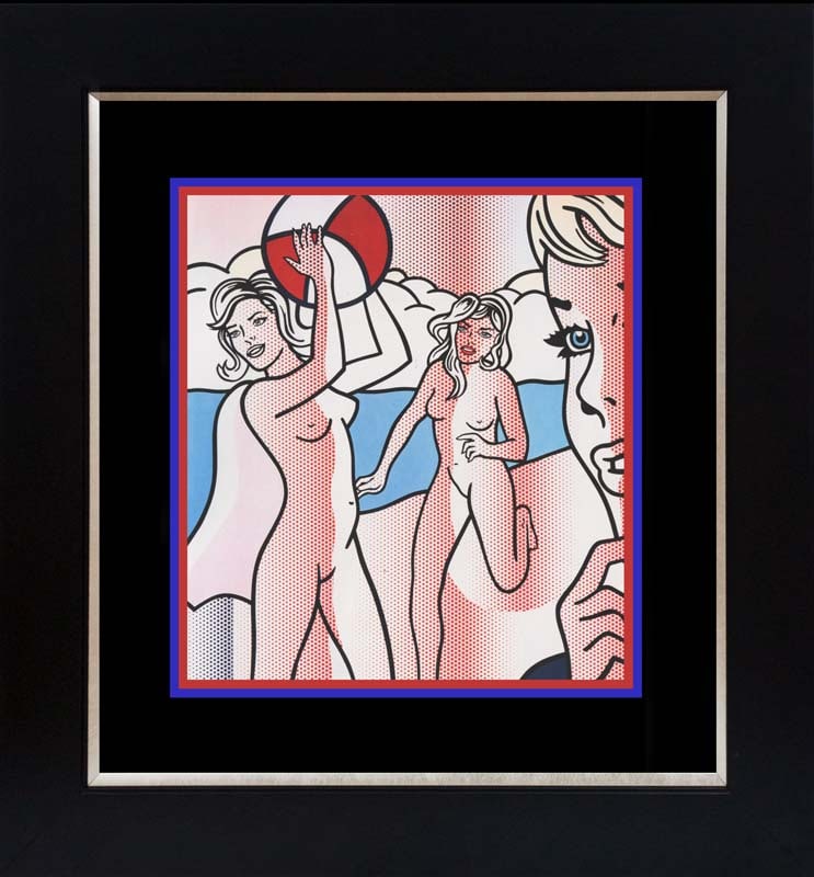 Roy Lichtenstein (American, 1923-1997) Color Plate Lithograph (1 of 1)