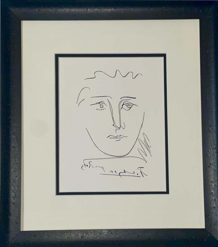 Pablo Picasso (Spanish 1881-1973) Etching Pour Roby (1 of 1)