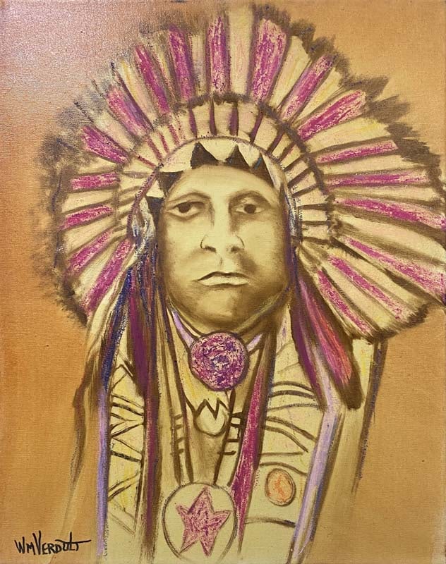 William Verdult (Dutch 1939-2016) original oil on canvas (1 of 1)