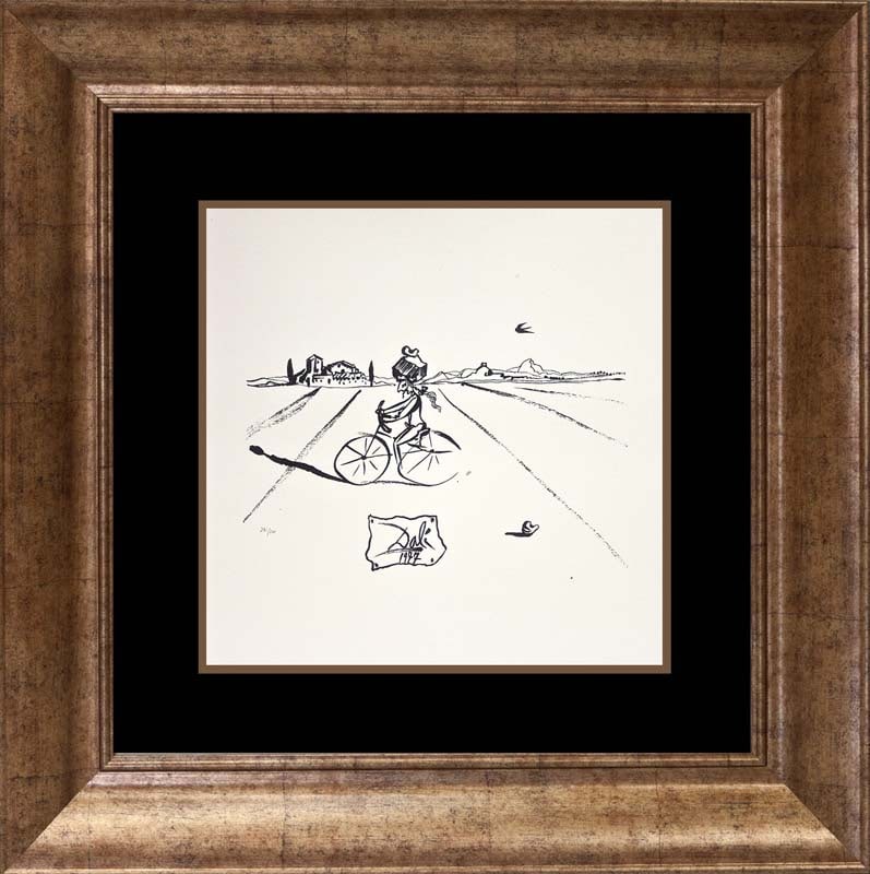 Salvador Dali (Spanish 1904-1989) Embossed Etching limited edition: Salvador Dali (Spanish 1904-1989) Embossed Etching limited editionSalvador Dali Etching. Embossed signature. Approx 24x28 inches. Custom framed. Includes certificate of authenticity. Art Artwork Artis