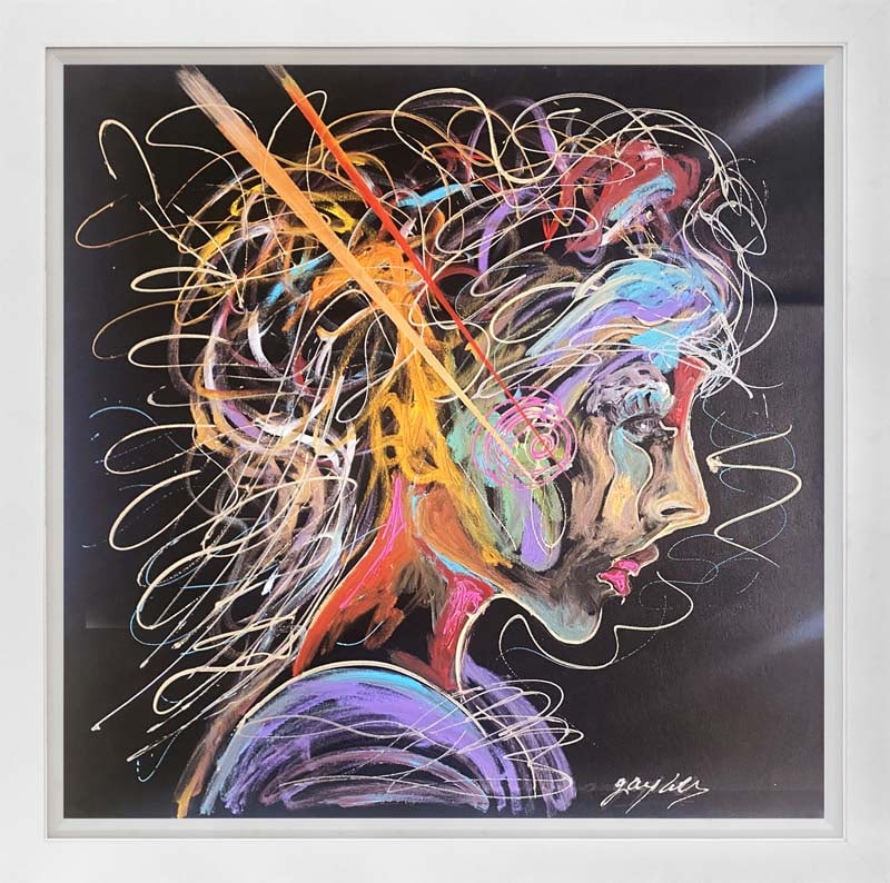 Gaylord Soli (American 1939) Mixed Media Original Painting on canvas: Gaylord Soli (American 1939) Mixed Media Original Painting on canvasGaylord Soli Original Mixed Media Painting on canvas. Hand signed by the artist. Approx 40x 30 inches approx image size Includes cer
