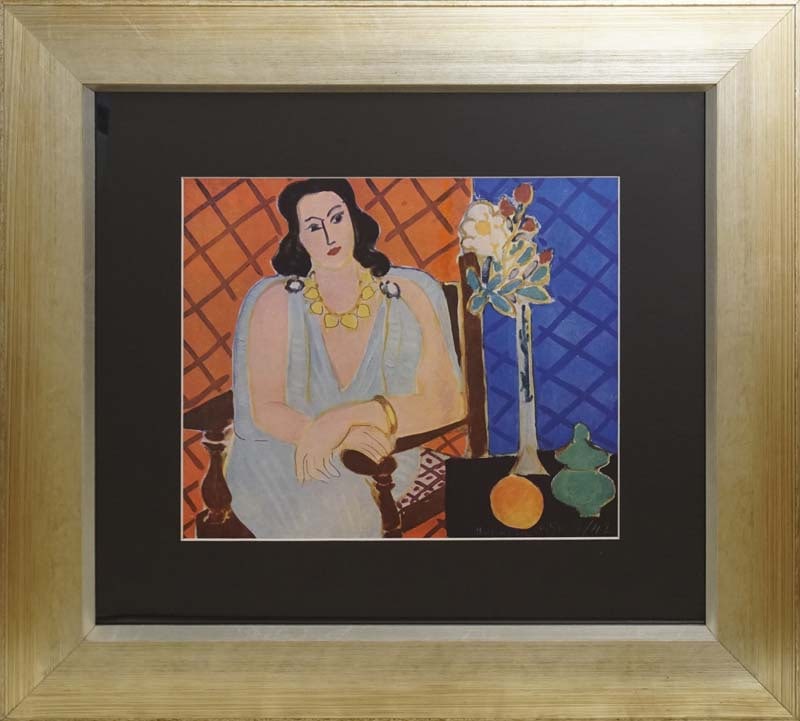 Henri Matisse (French 1869-1954) Lithograph after Matisse: Henri Matisse (French 1869-1954) Lithograph from 1967 Paris. Approx 24x20 inches professionally framed. Includes certificate of authenticity. Art Artwork Artist.