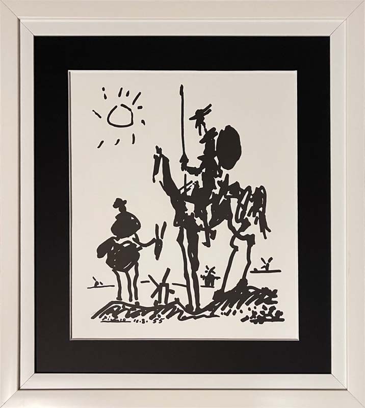 Pablo Picasso (Spanish 1881-1973) Lithograph from 1961: Pablo Picasso (Spanish 1881-1973) Lithograph from 19611961 Pablo Picasso Original Lithograph Dessins. Approx 24 x20 inches custom framed and includes certificate. Dated by the artist. Art Artwork Arti