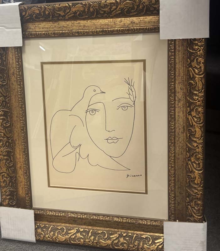 Pablo Picasso (Spanish 1881-1973) Lithograph from 1970 (1 of 1)