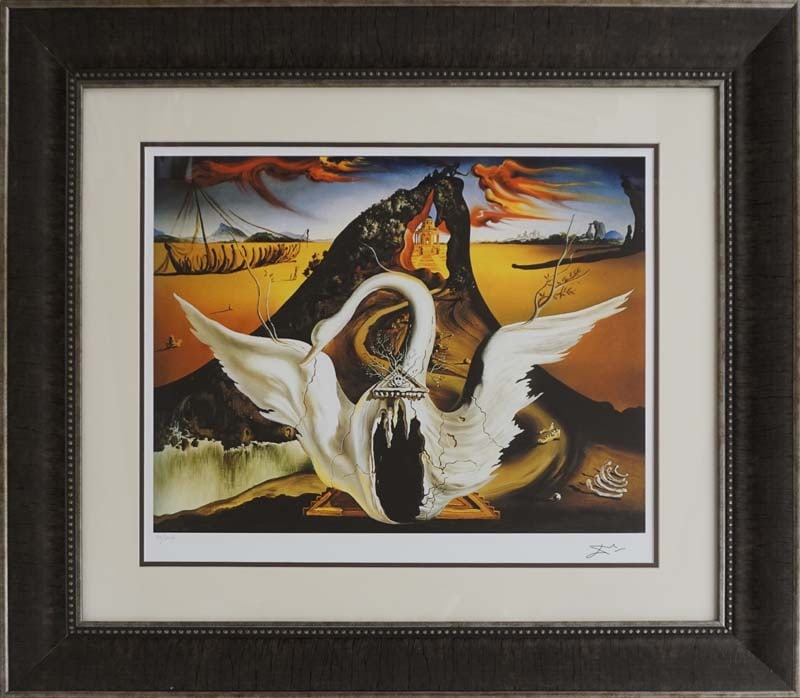 Salvador Dali (Spanish 1904-1989) Bacchanal Limited Edition Lithograph: Salvador Dali (Spanish 1904-1989) Bacchanal Limited Edition LithographSalvador Dali Bacchanal Limited-Edition Lithograph after Dali. Approx 24 x 30 inches. Dali's signature is in the plate. Includes c