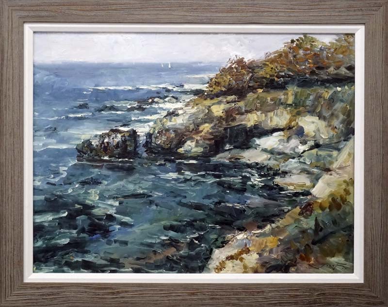 Jorn Fox (American 1954) Original Painting on canvas: Jorn Fox (American 1954) Original Painting on canvas Approx 40x30 inches Hand signed by the artist one of a kind original Custom framed and includes certificate. This work was purchased directly from 