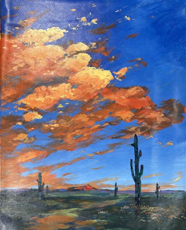 Michael Schofield (American 1947) Original Painting on canvas by Michael Schofield: Michael Schofield (American 1947) Original Absract on canvas by Michael Schofield Original Absract on canvas by Michael Schofield Hand signed by the artist. One of a kind original. Includes certificat