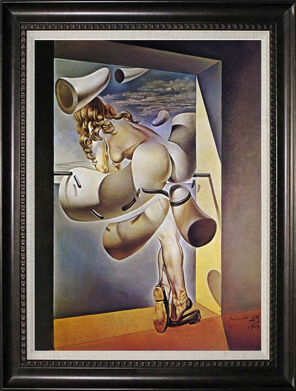 Salvador Dali (Spanish 1904-1989) Woman Lithograph Limited Edition: Salvador Dali (Spanish 1904-1989) Woman The signature is in the plate. Limited Edition Canvas after Dali Approx 26x28 inches. Includes Certificate of Authenticity. Art Artwork Artist.