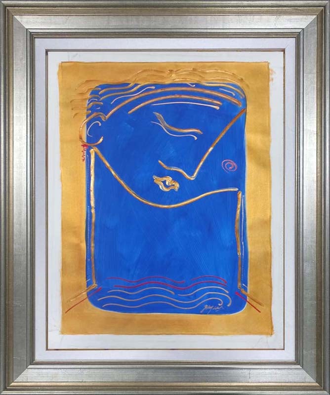 Gaylord Soli (American 1939) Original Painting on canvas by Gaylord Soli: Gaylord Soli (American 1939) - Original acrylic on canvas One of a kind. Hand signed by the artist. Approx. 38 x 34 inches image size. Includes Certificate of Authenticity. Custom framed. This work wa