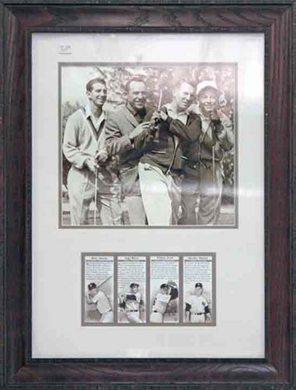 Baseball Heroes -Yogi Billy Lithograph (1 of 1)