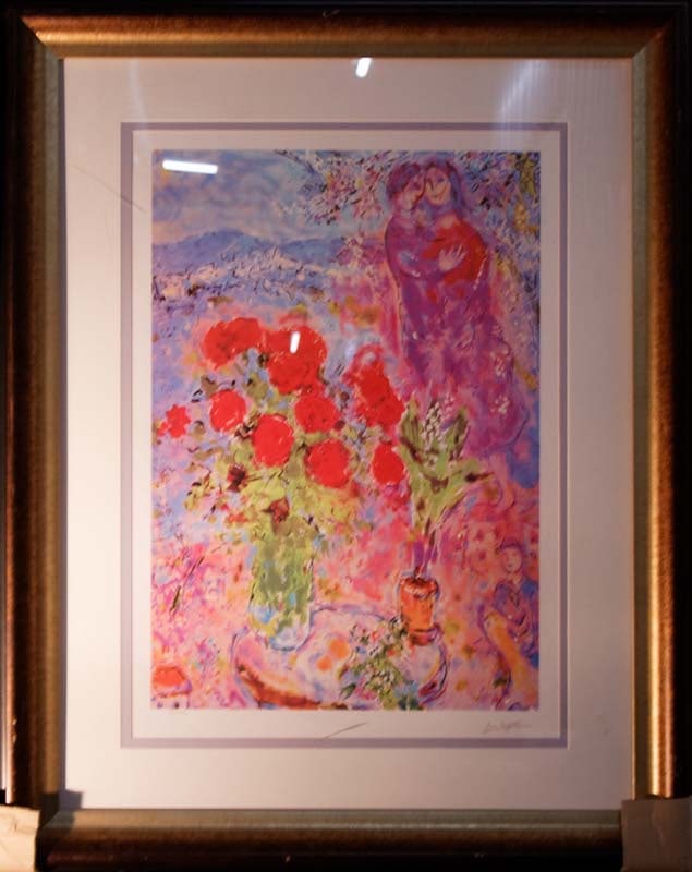 Marc Chagall (Russian-French 1887-1985) Marc Chagall Limited Edition on paper (1 of 1)