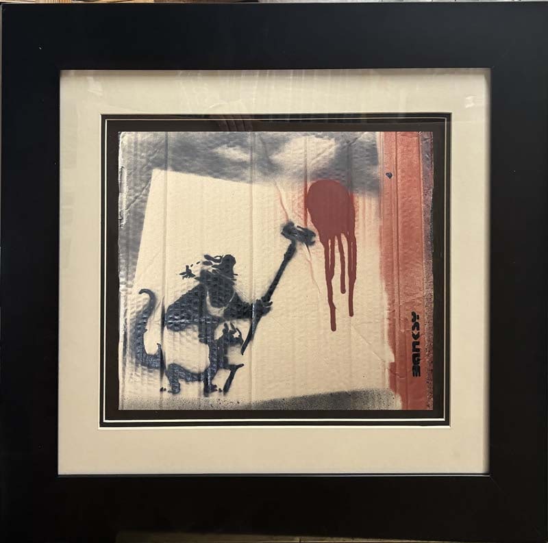Original on board by Banksy (English 1974) (1 of 1)