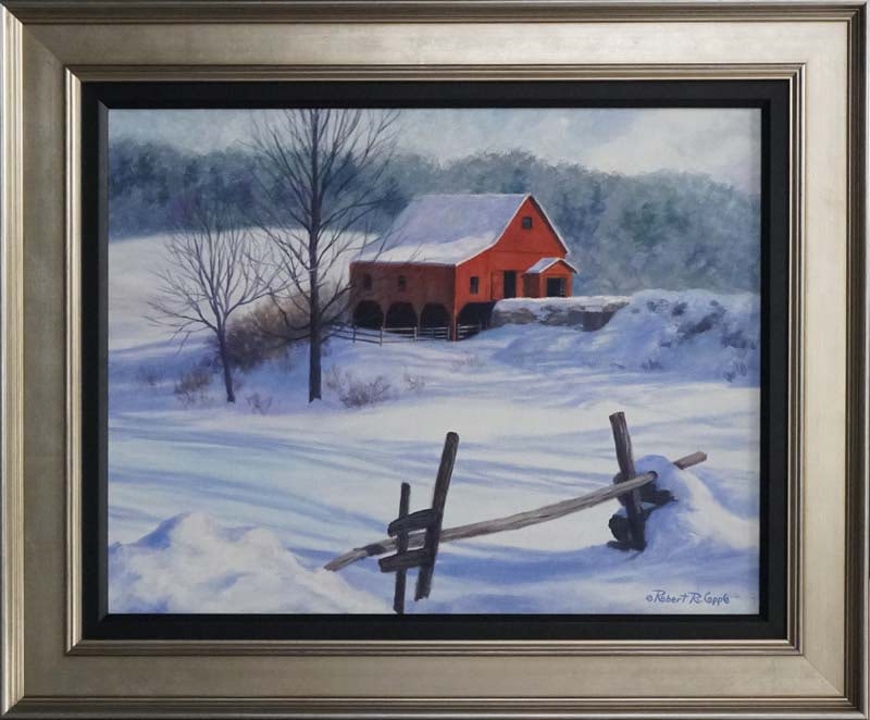 Robert Copple (American 1963) on canvas Hand Embellished Painting: Hand Embellished Painting limited-edition oil and ink on canvas by Robert Copple(American 1963) Approx image size 30x24 inches. Hand signed by the artist. Includes certificate of authenticity. Custom 