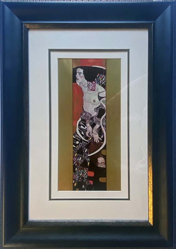 Gustav Klimt (Austrian 1862-1918) Color Plate Lithograph after Klimt: Gustav Klimt (Austrian 1862-1918) Color Plate Lithograph 1970 Approx 24x18 inches Custom framed Includes certificate Art Artwork Artist.