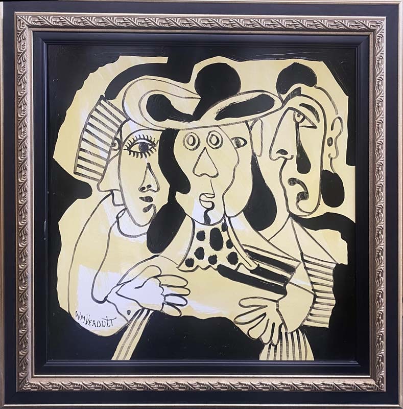 William Verdult (Dutch 1939-2016) Original Painting on canvas: William Verdult (Dutch 1939-2016) Original oil painting on canvas image size is approx 30x24 inches overall Hand signed one of kind original Custom framed and includes certificate Art Artwork Artist.