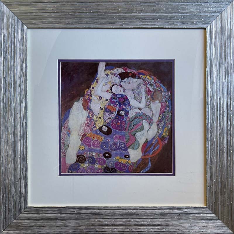 Gustav Klimt (Austrian 1862-1918) color plate lithograph after Klimt: Gustav Klimt (Austrian 1862-1918) Color Plate Lithograph 1970. Approx 20x18 inches. Custom framed. Includes certificate. Art Artwork Artist.