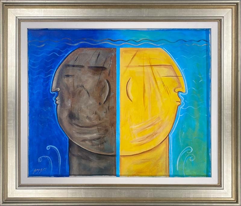 Gaylord Soli (American 1939) Original Painting on canvas: Gaylord Soli (American 1939) Original oil painting on canvas One of a kind original. Hand signed by the artist. 24 x 30 inches approx image size Includes certificate of authenticity. Custom framed Thi