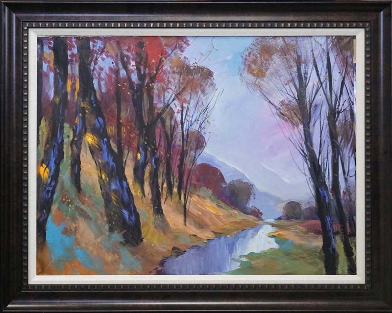 Michael Schofield (American 1947) Original Painting on canvas: Michael Schofield (American 1947) Original Painting on canvas One of a kind. Hand signed by the artist. Approx 30x40 inches. Custom framed. Includes Certificate of Authenticity. This work was purchase