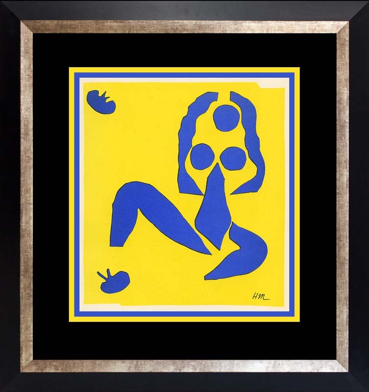 Henri Matisse (French 1869-1954) Lithograph from 1973: Henri Matisse (French 1869-1954) Lithograph from 1973. Approx 24x20 inches Professionally framed. Includes a certificate. Art Artwork Artist.