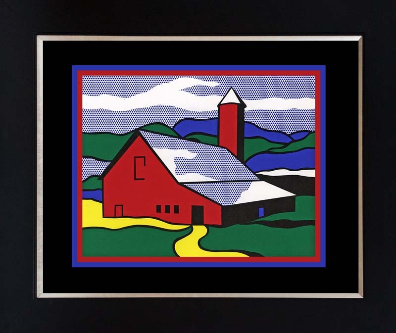 Roy Lichtenstein (American, 1923-1997) Lithograph: Roy Lichtenstein (American, 1923-1997) LithographRoy Lichtenstein Lithograph from 1994. Approx 28x22 inches. Professionally framed. Includes certificate. Art Artwork Artist.