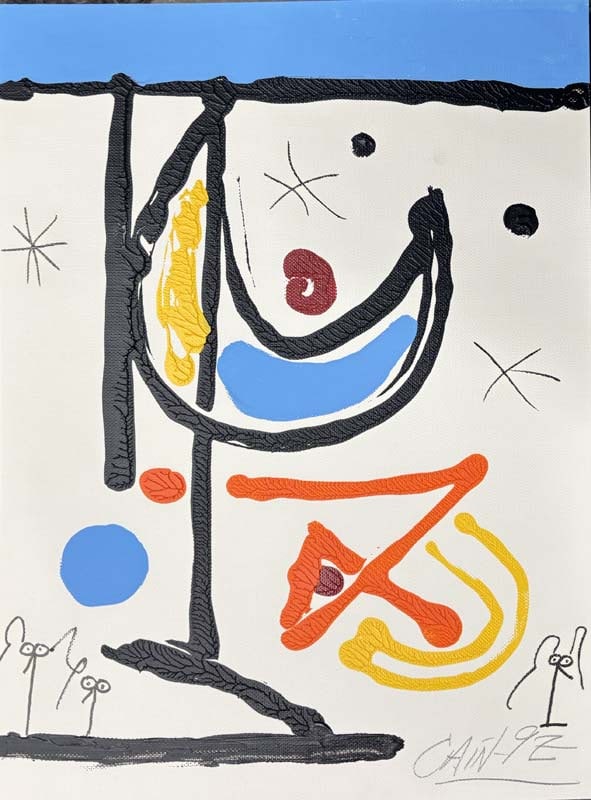 Original painting on paper by Art Caine 1997 (1 of 1)